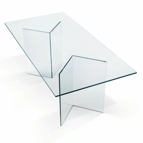 Mesa alta N307 de vidrio